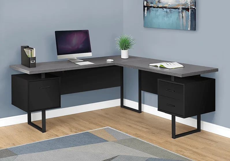 Wellyn Black Desk