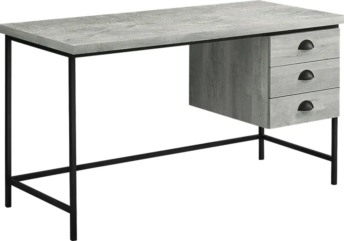 Claxton Gray Desk