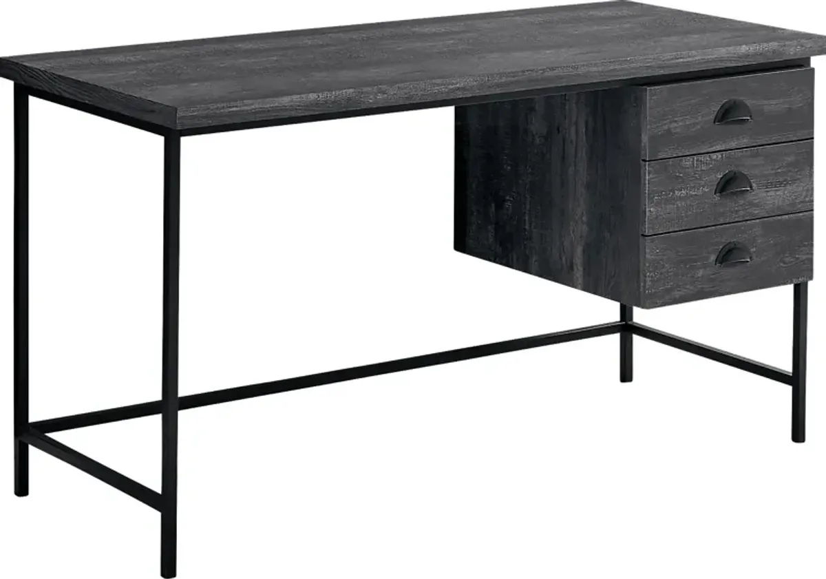 Claxton Black Desk