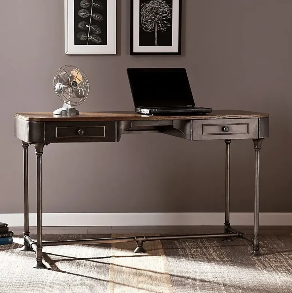 Ewers Dark Tobacco Desk