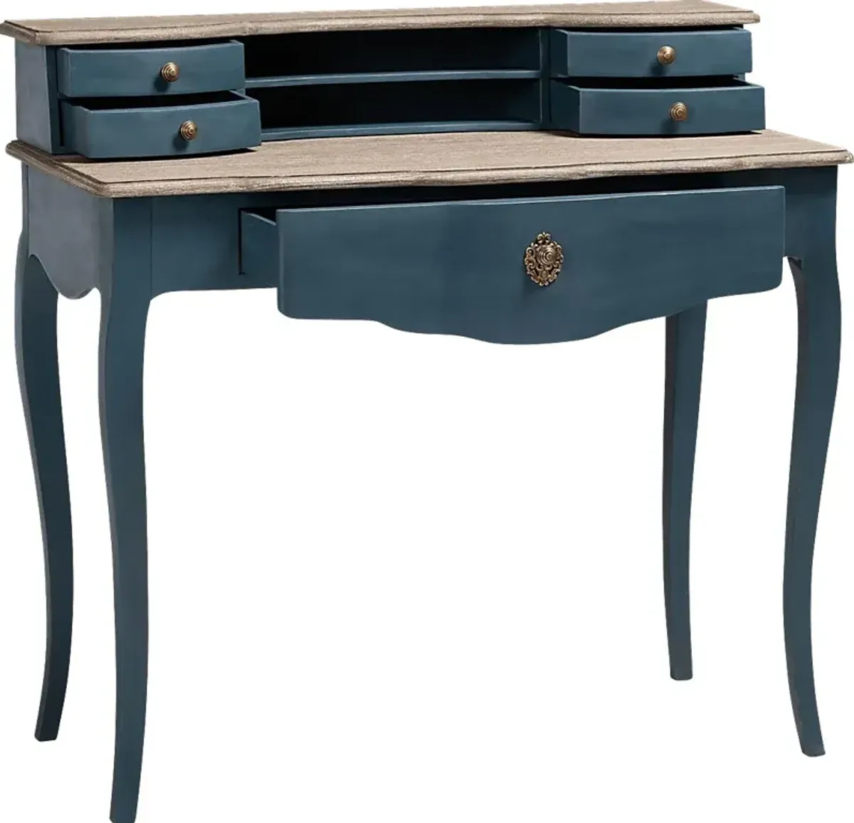 Clarkdale Blue Desk