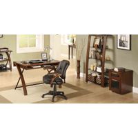 Patrick Cherry 4 Pc Home Office Desk Set