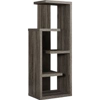 Maybeth Taupe Bookcase