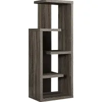 Maybeth Taupe Bookcase