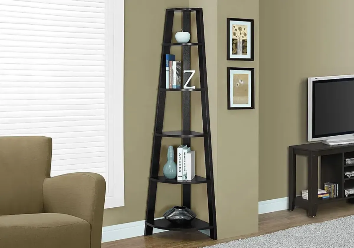 Korgan Brown Bookcase