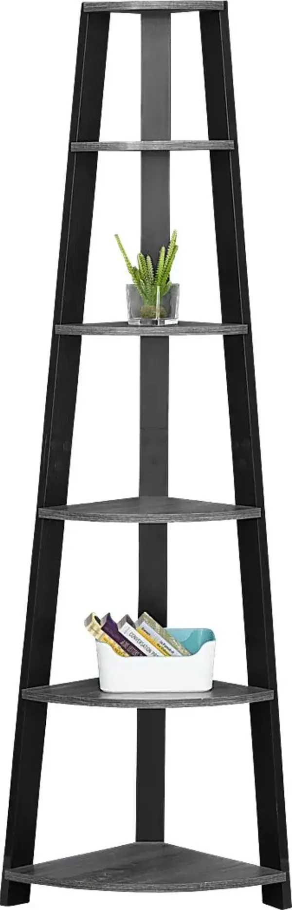 Willomet Gray Bookcase