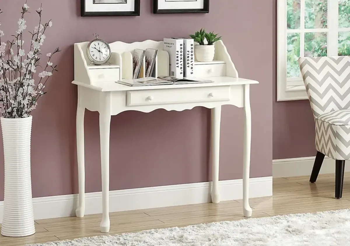 Ravendale White Desk