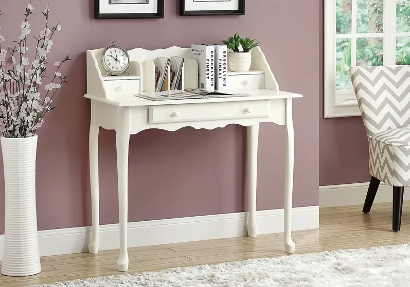 Ravendale White Desk