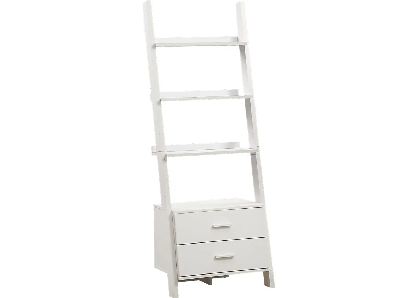 Singleton White Bookcase