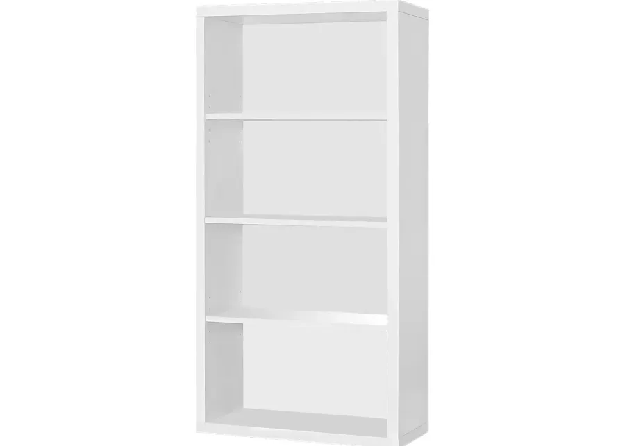 Tarpley White Bookcase