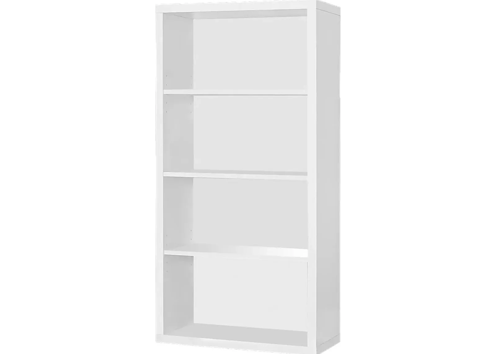 Tarpley White Bookcase