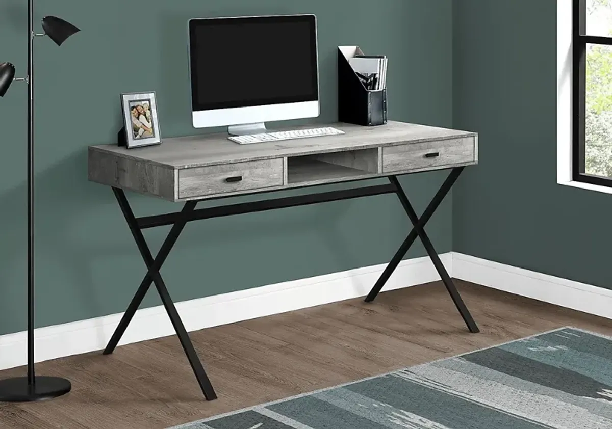 Beckhaven Gray Desk