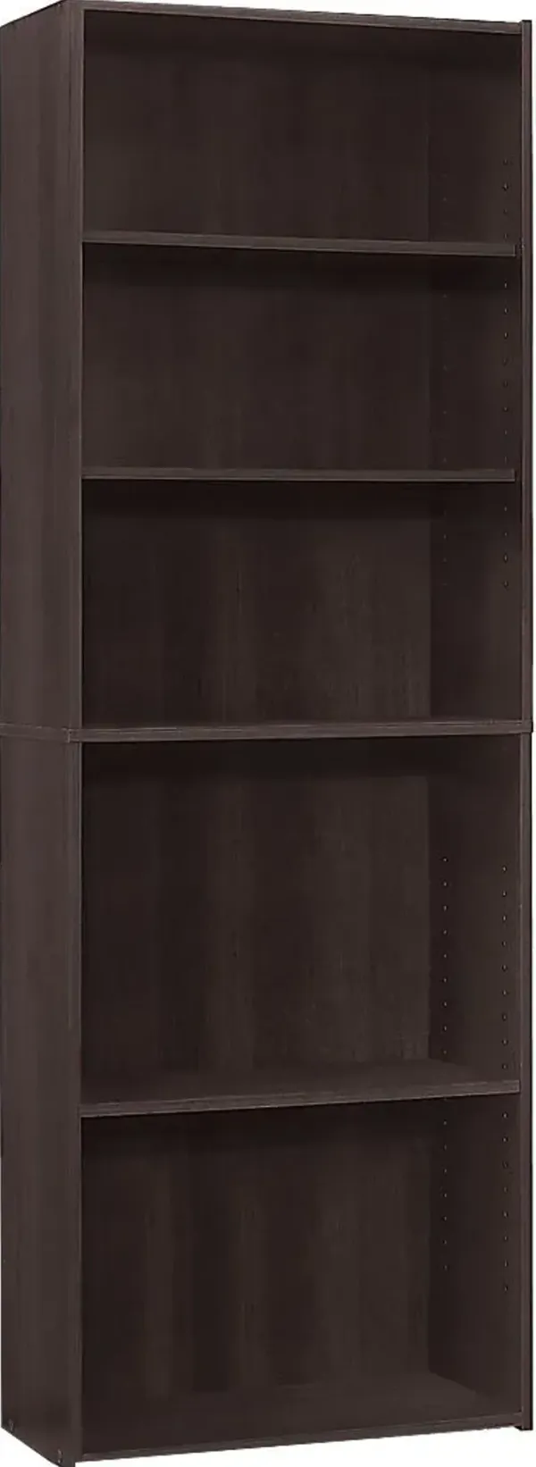 Hallbrook Cappuccino Bookcase