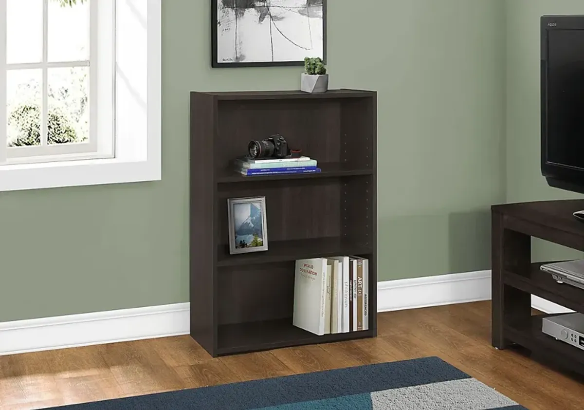 Gwynnwood Brown Bookcase