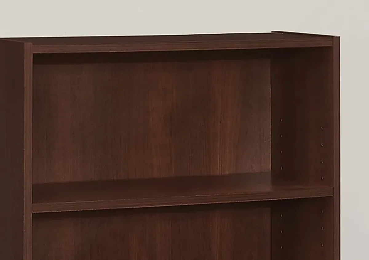 Gwynnwood Brown Bookcase