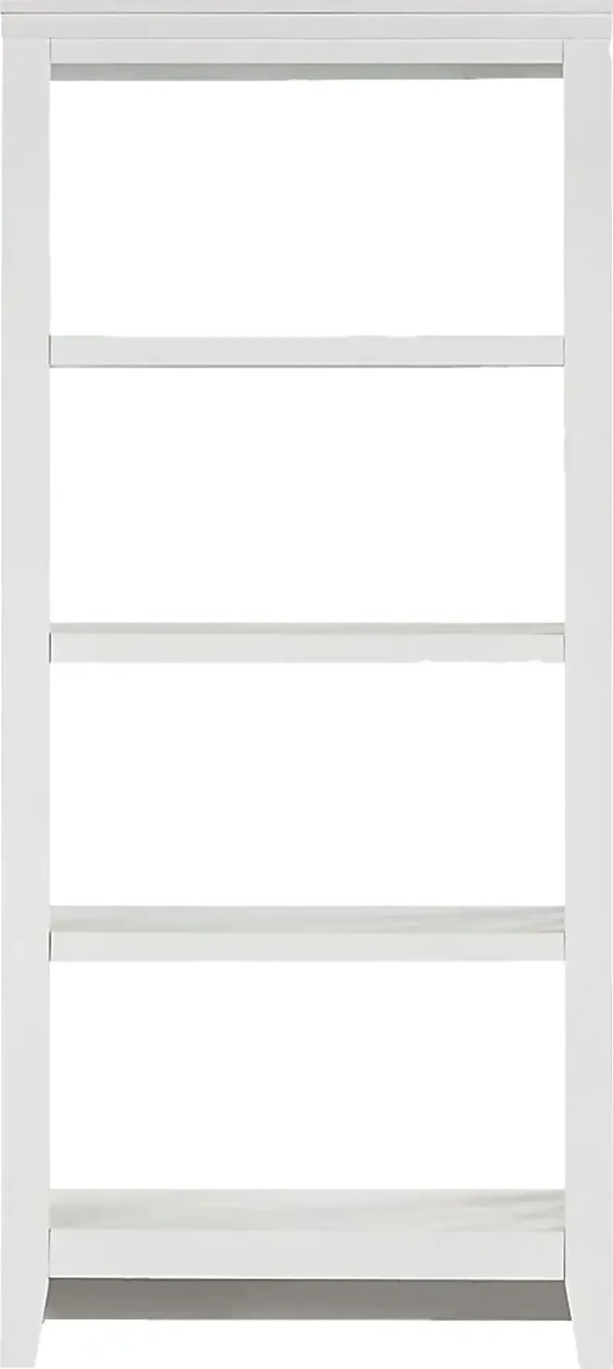 Abbie White Bookcase