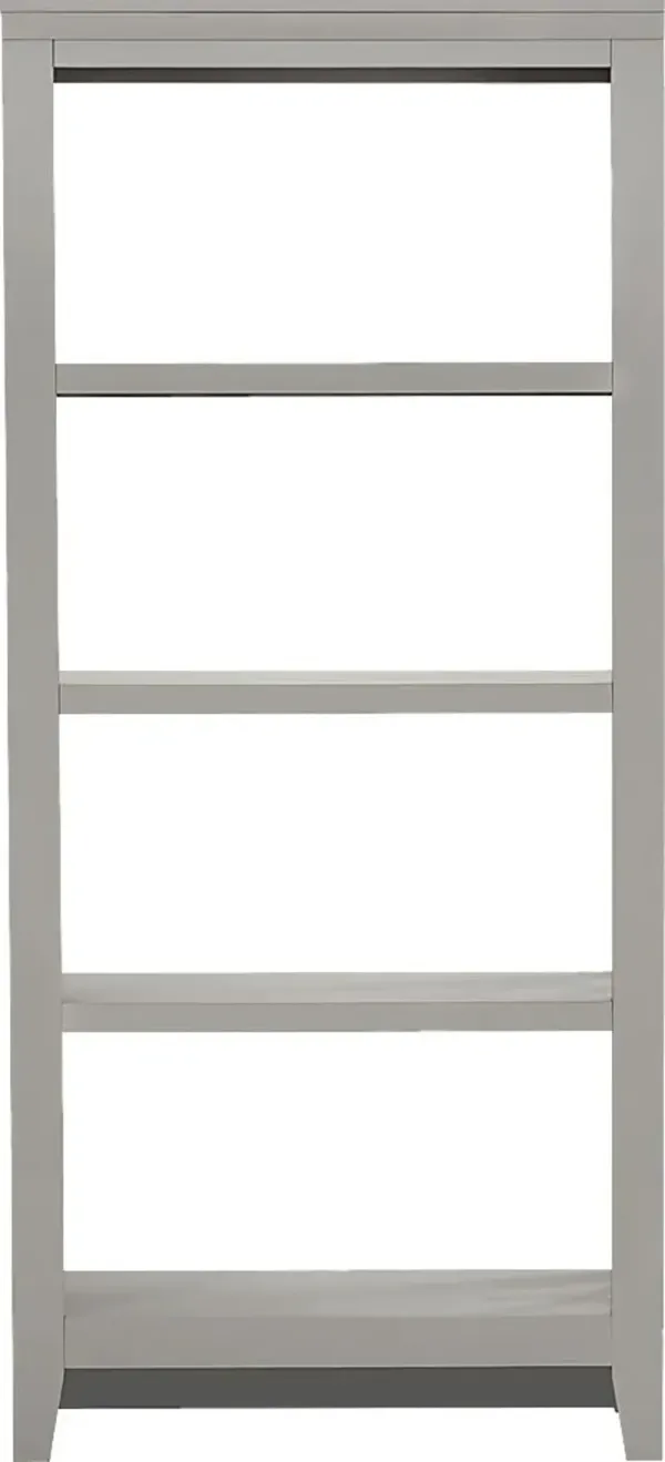 Abbie Silver Bookcase