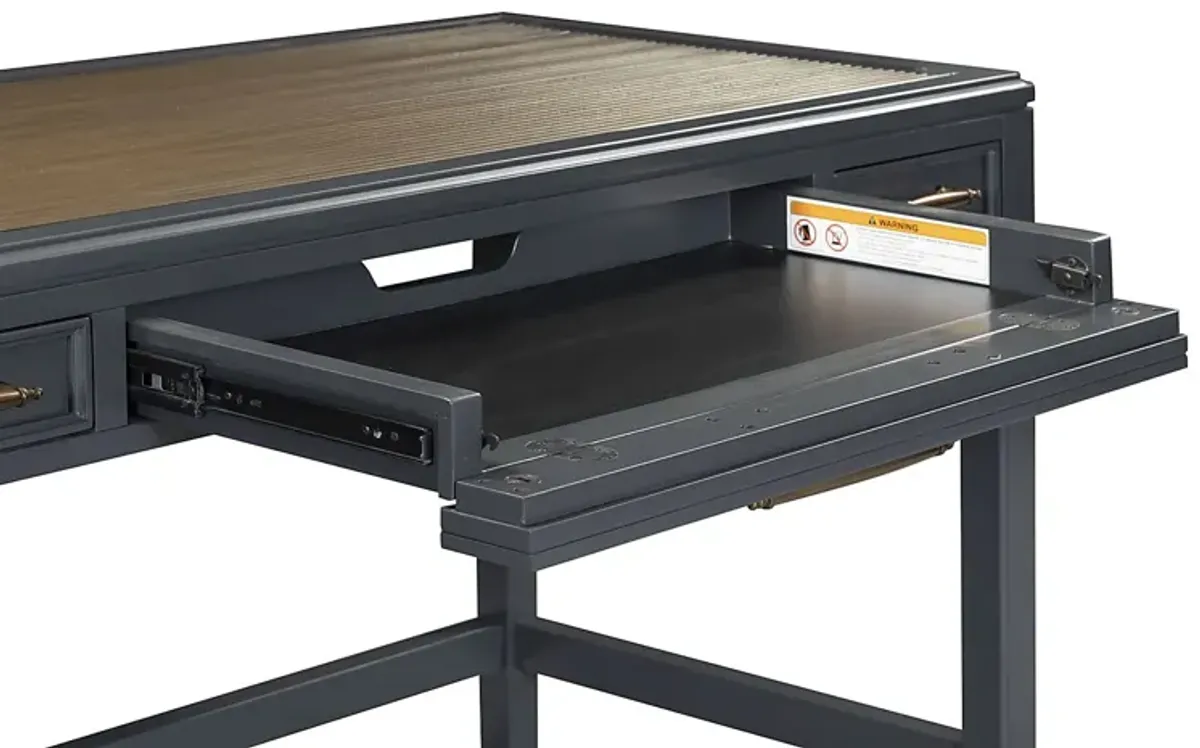 Albion Blue Writing Desk