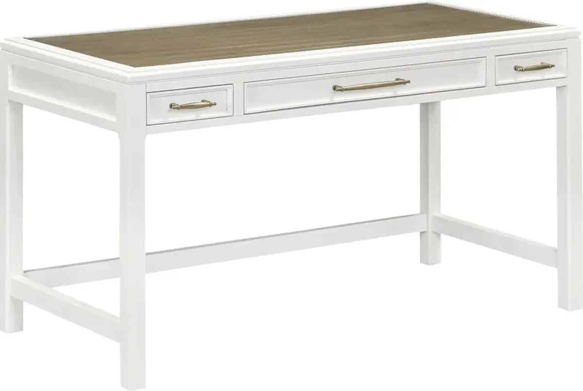 Albion White Writing Desk