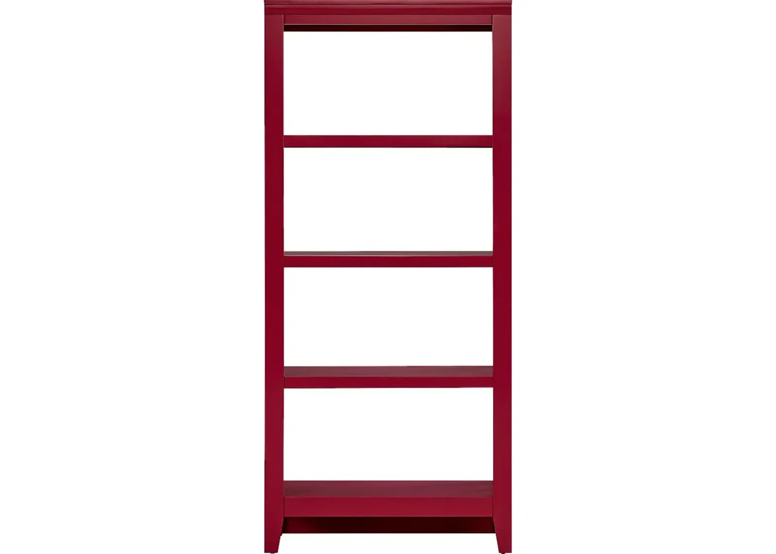 Abbie Red Bookcase