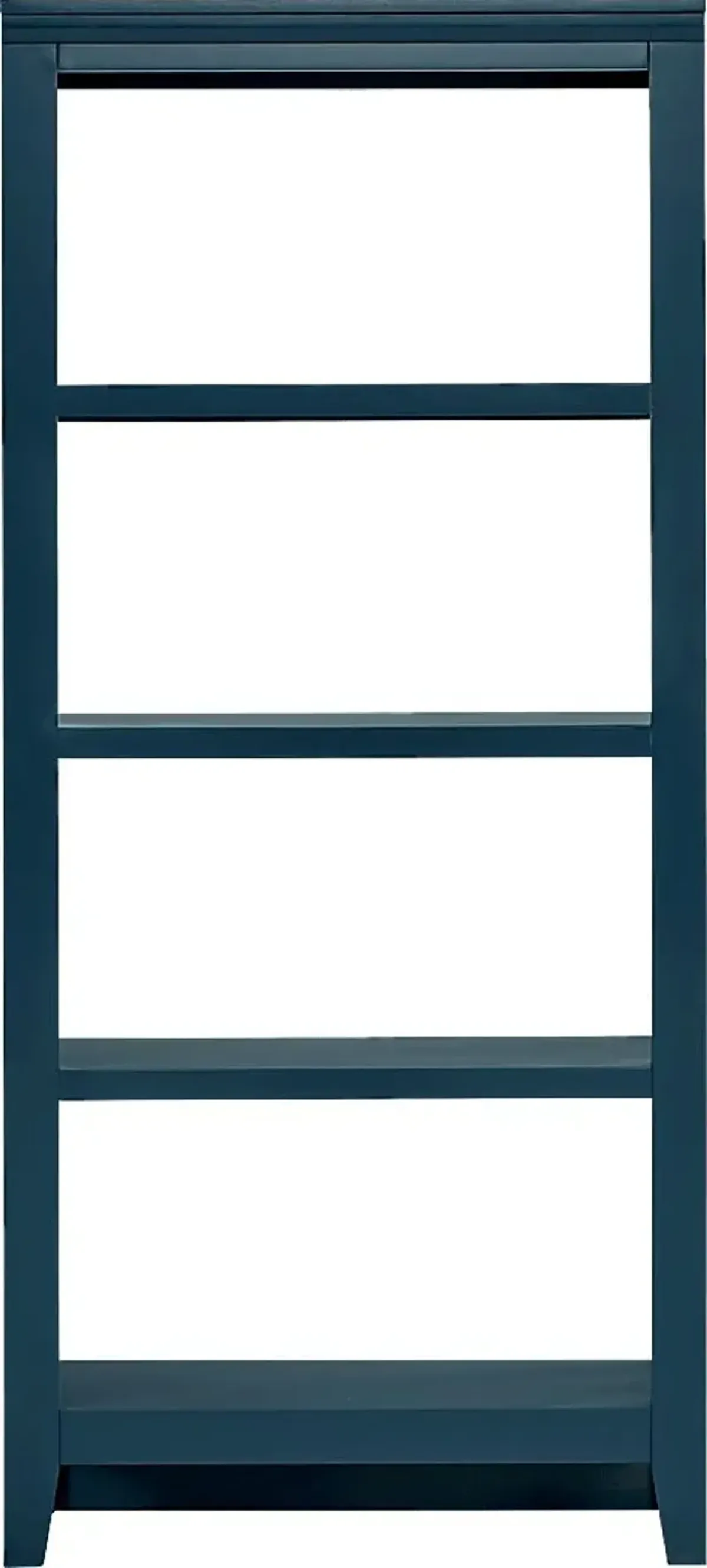 Abbie Navy Bookcase