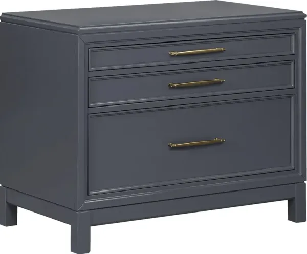 Albion Blue File Cabinet