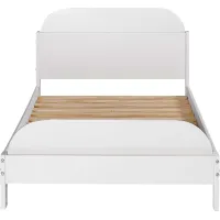 Wiebelo White Twin Bed