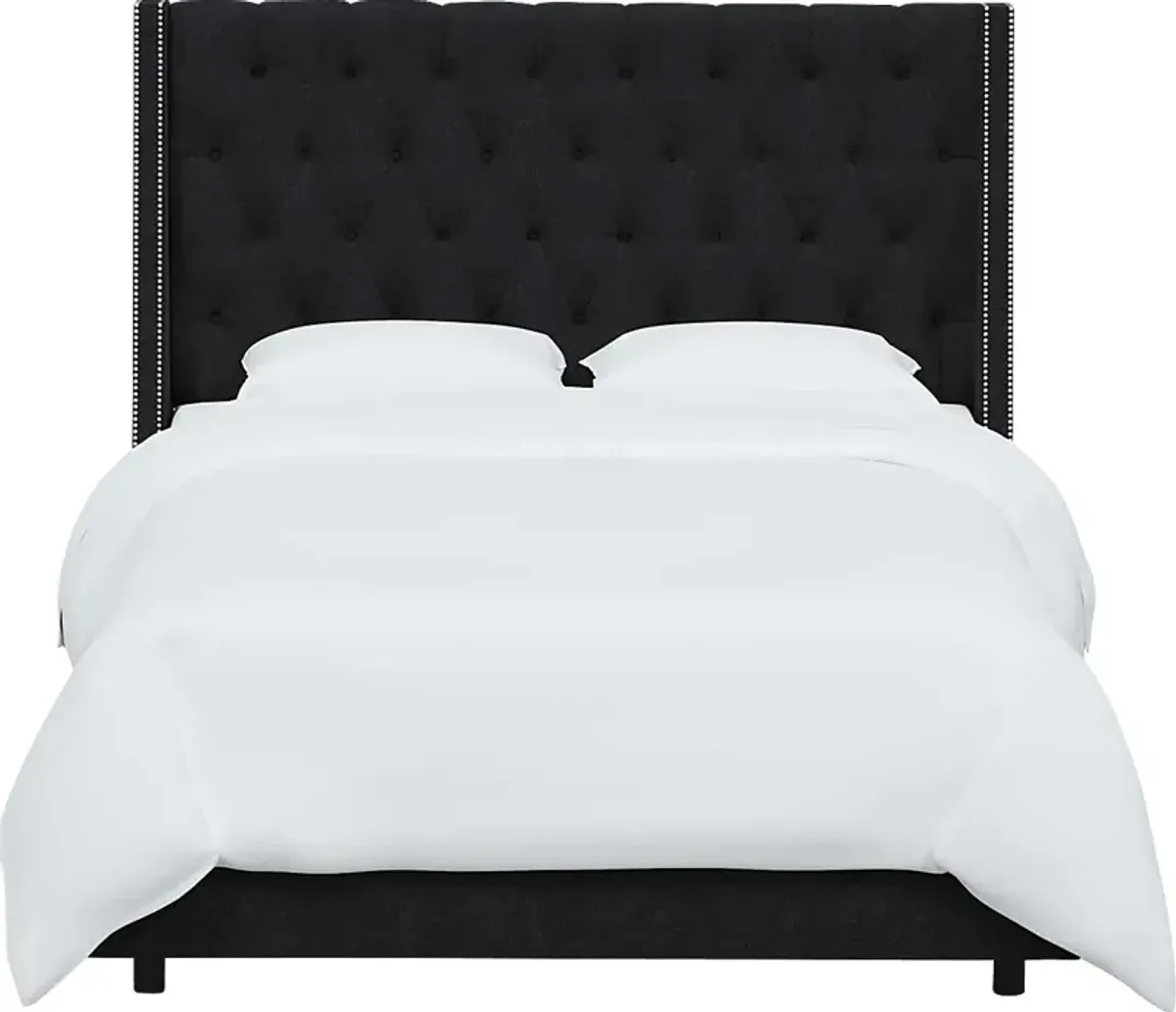 Aidyl Black Twin Bed