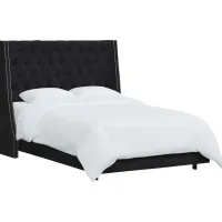 Aidyl Black Twin Bed