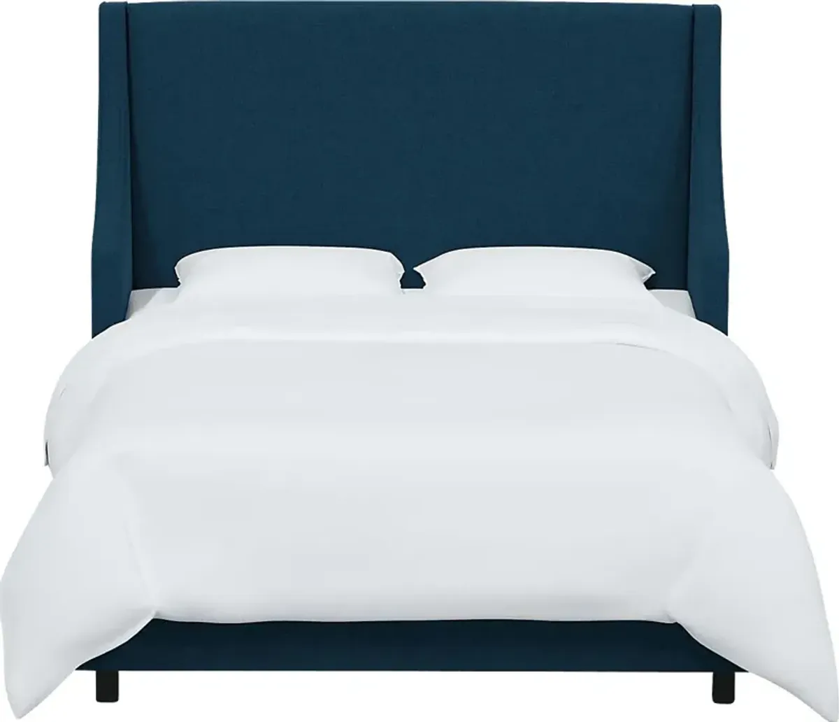 Alldenford Blue Twin Bed