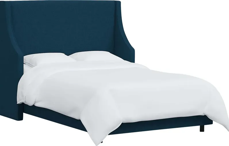 Alldenford Blue Twin Bed