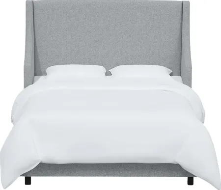 Alldenford Light Gray Twin Bed