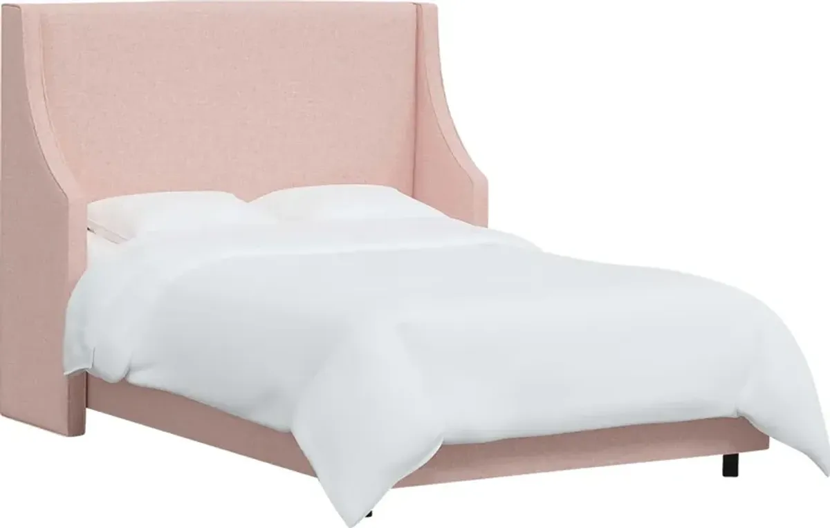 Alldenford Pink Twin Bed