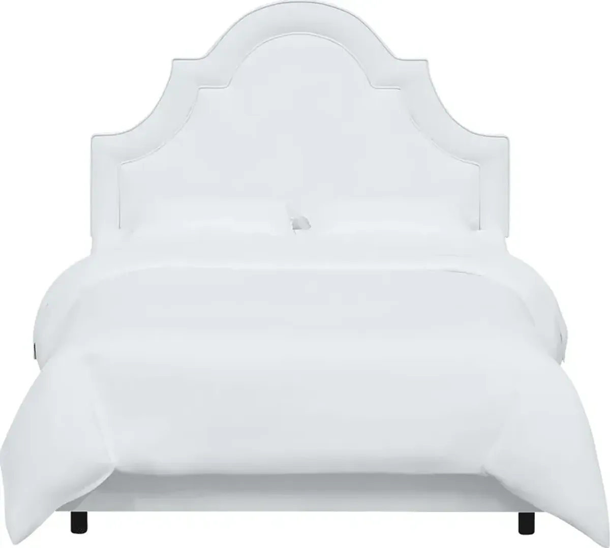 Aldimo White Twin Bed