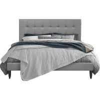 Estaugh Gray Twin Bed