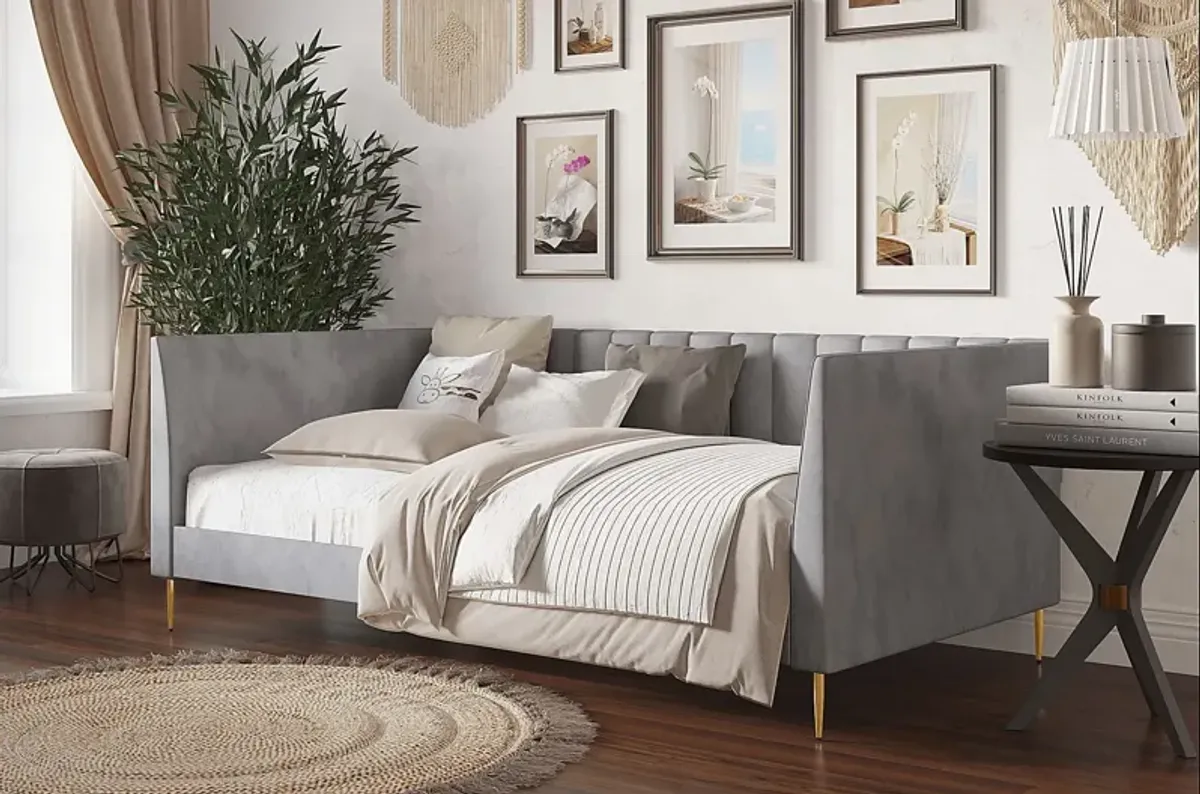 Buxmont Gray Twin Daybed