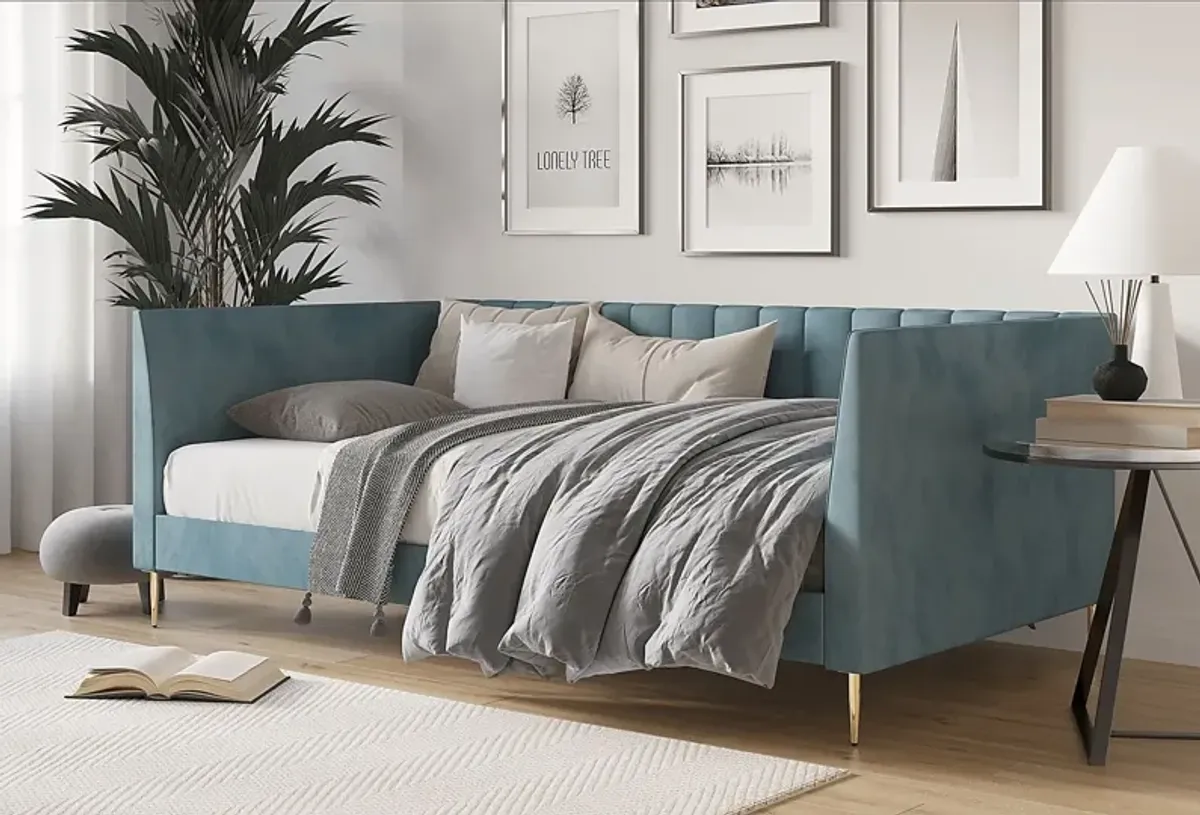 Buxmont Blue Twin Daybed