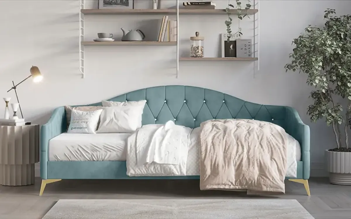 Crefeld Blue Twin Daybed