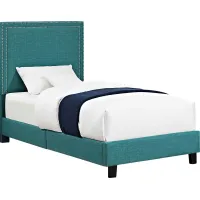 Davmor Teal Twin Bed
