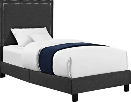 Davmor Charcoal Twin Bed