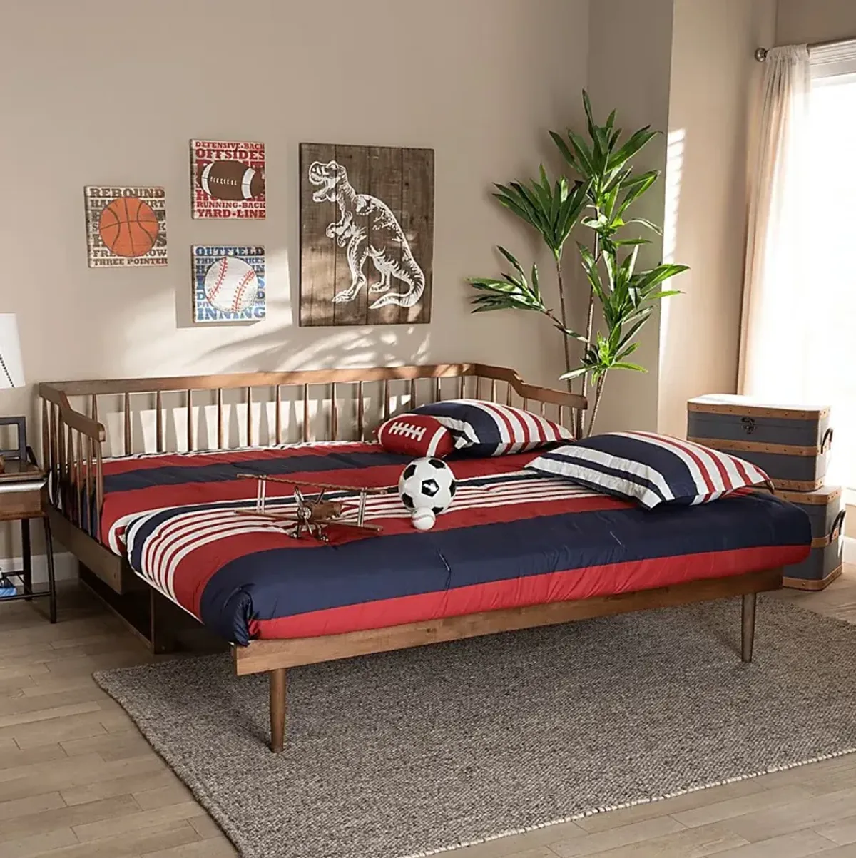 Lassen Lane Brown Daybed