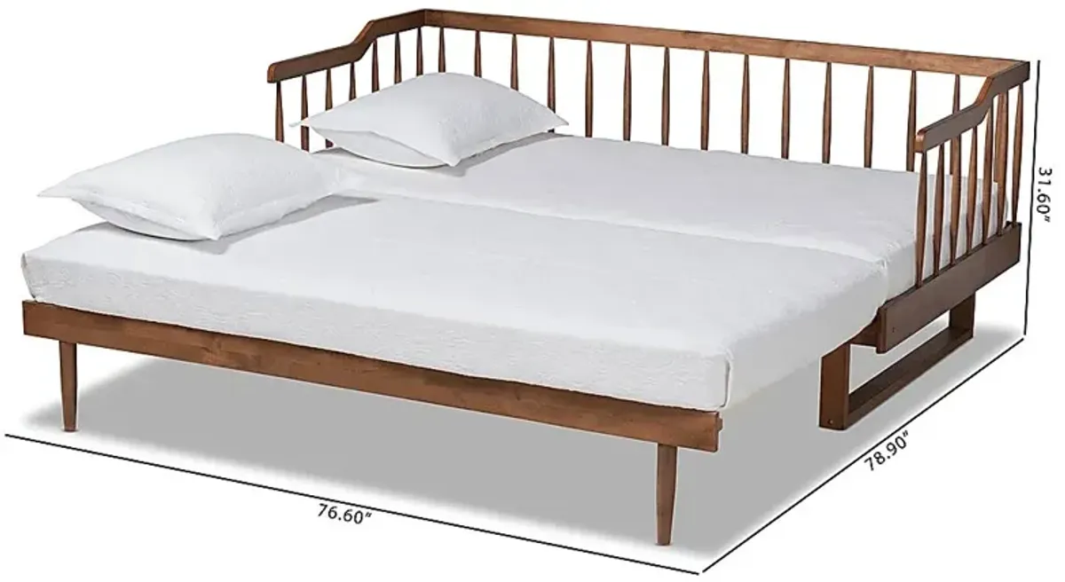 Lassen Lane Brown Daybed