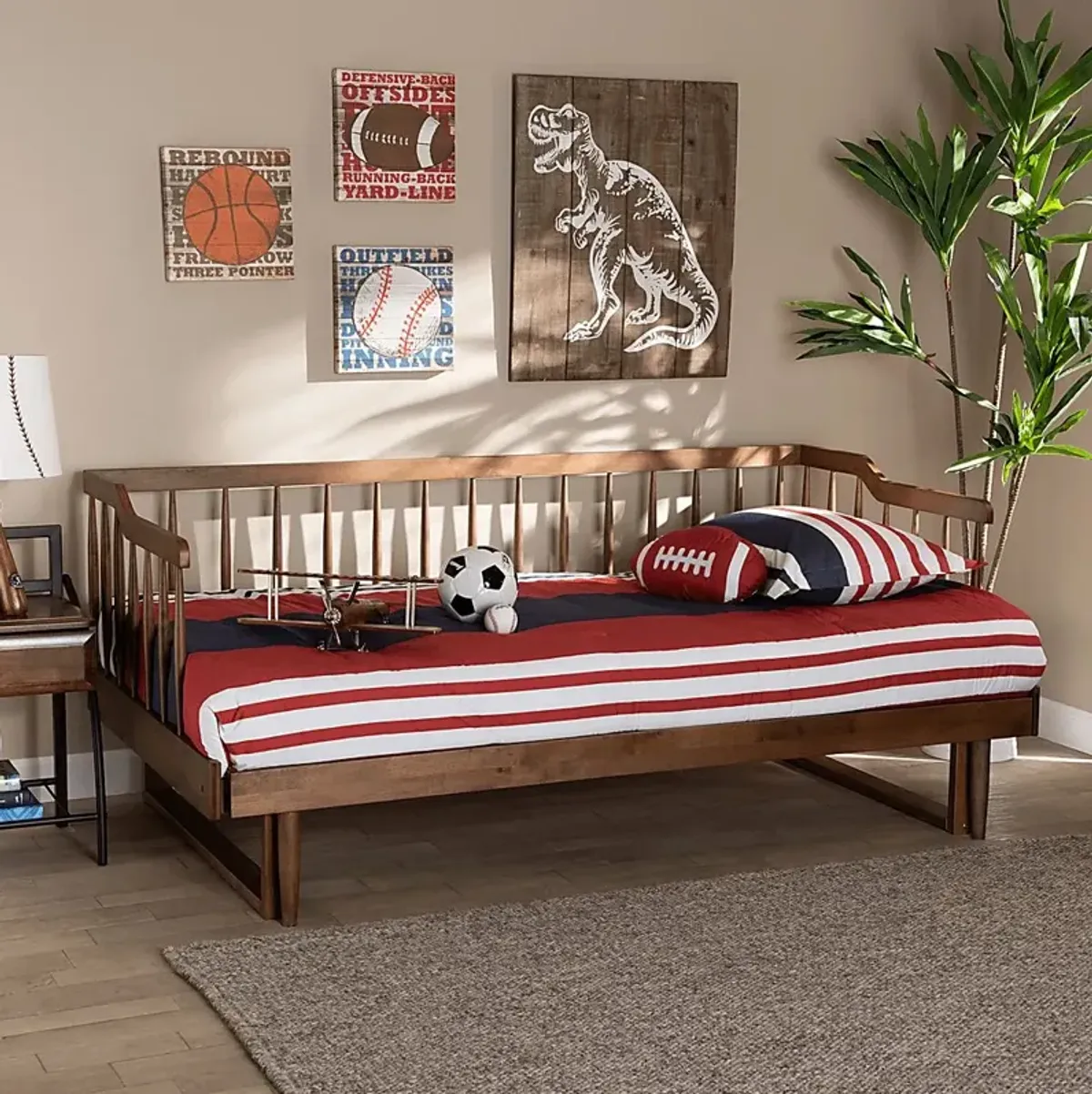 Lassen Lane Brown Daybed