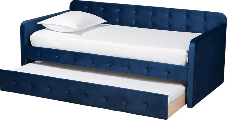 Kamrath Blue Daybed with Trundle