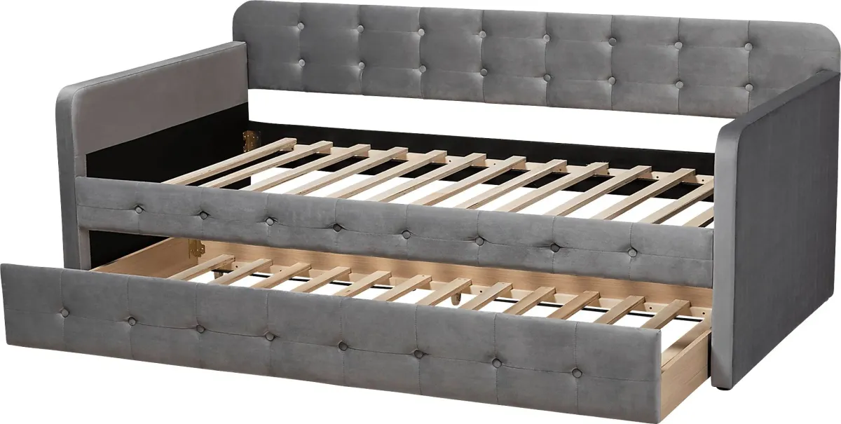 Kamrath Gray Twin Daybed with Trundle