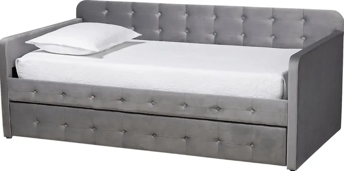 Kamrath Gray Twin Daybed with Trundle