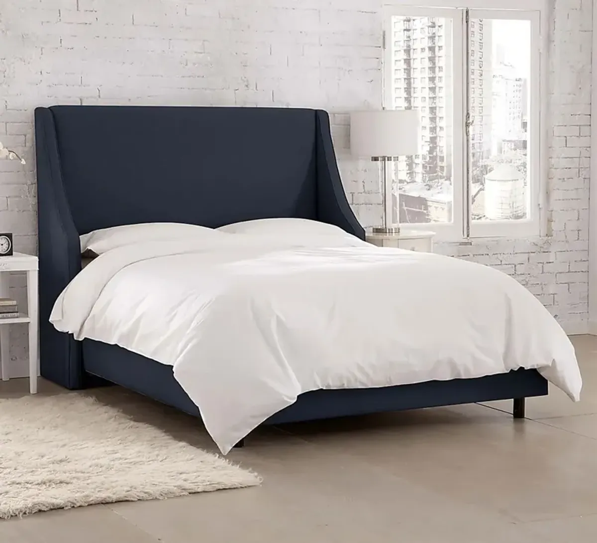 Allyena Navy Twin Bed