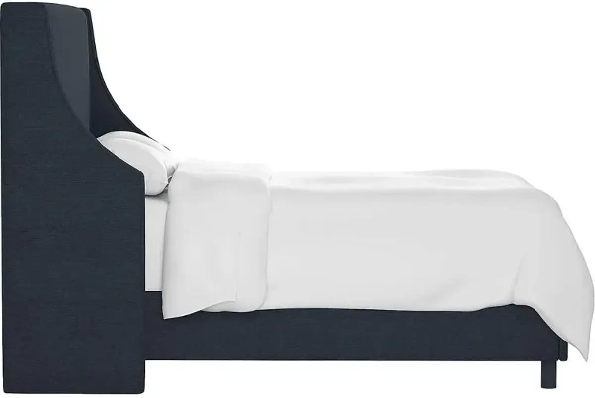 Allyena Navy Twin Bed