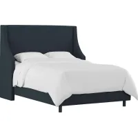 Allyena Navy Twin Bed