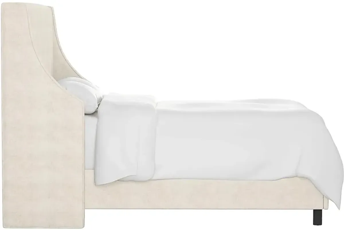 Allyena Cream Twin Bed